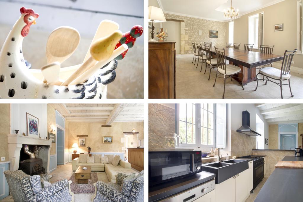 Chateau De Puyrigaud Bed & Breakfast Léoville Екстериор снимка